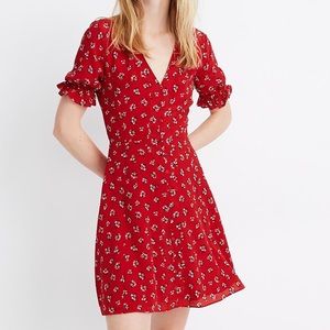 Madewell Silk A-Line Dress